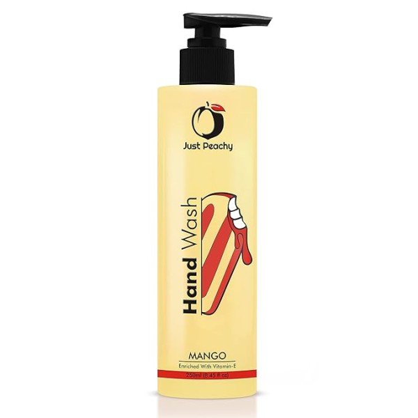 Just Peachy Mango Hand Wash Enriched With Vitamin E 250ml