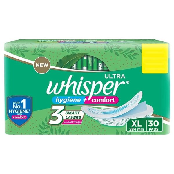 Whisper Ultra Xl+ 30Pads