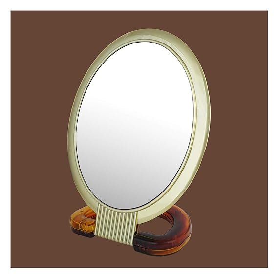 Scarlet Line Professional Series Oval Shape Large Size Double Sided Makeup Mirror