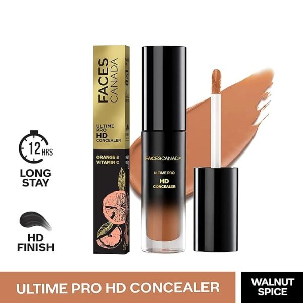 Faces Canada Hd Concealer, 05 Walnut Spice 3.8ml