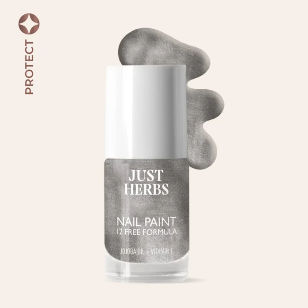 Just Herb Nailpaint, 24 Silver Linning 11ml