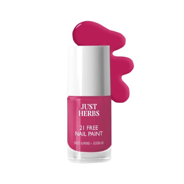 Just Herb Nail Paint 04, Blossom Pink 6ml