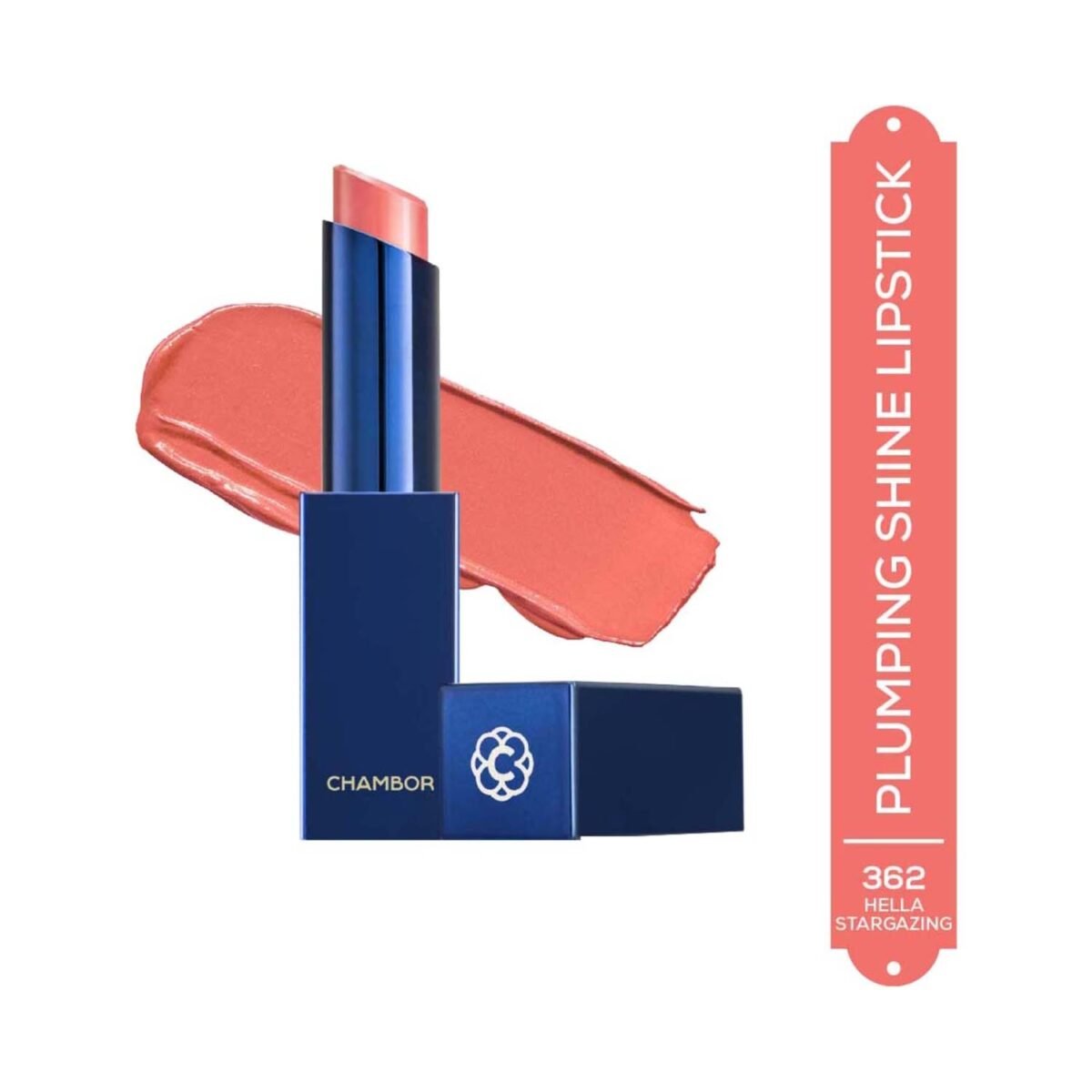 Chambor Tres Shine Plump Long-Lasting Lipstick, 362 Hella Stargazing 3g