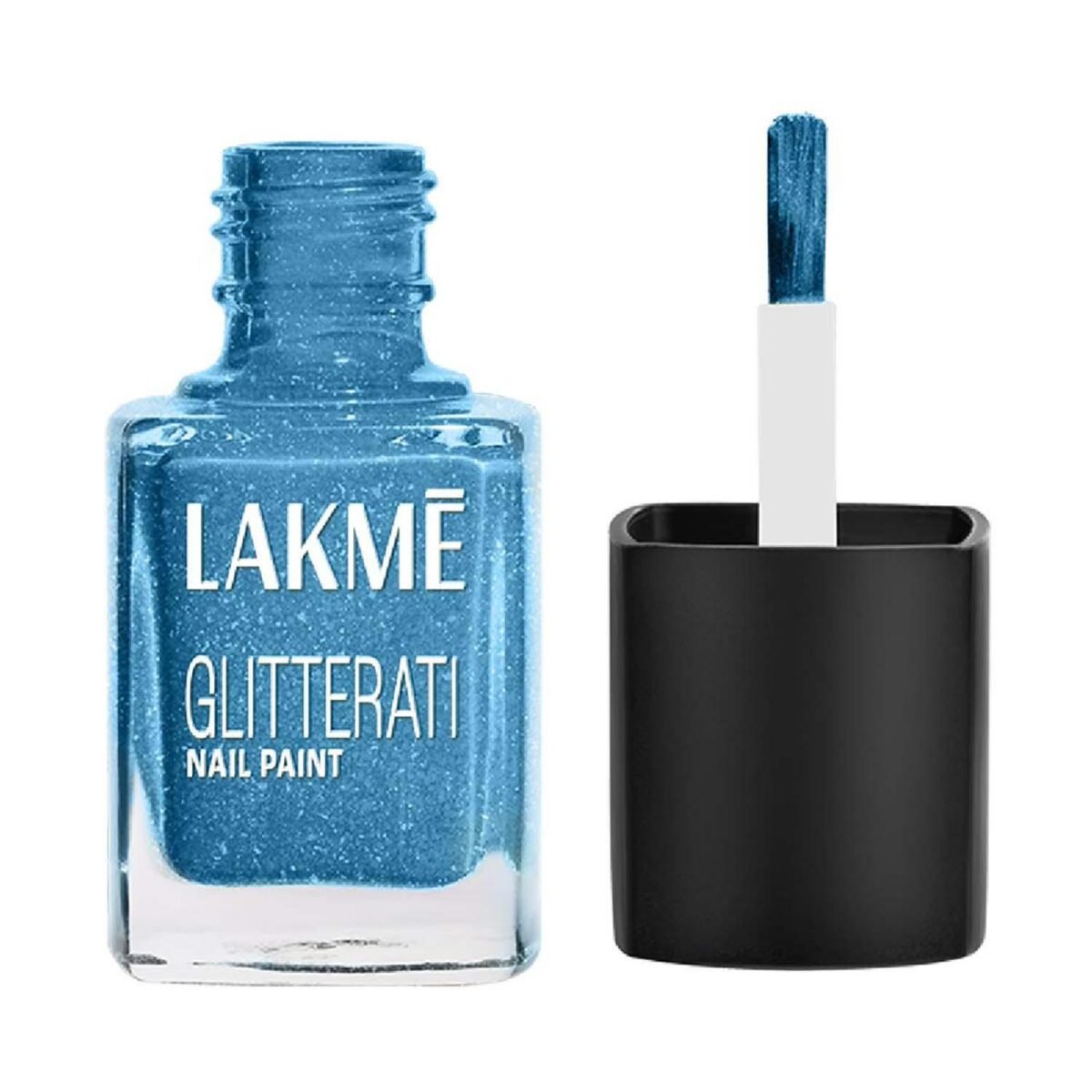 Lakme Glitterati Collection Nail Polish, 120 Ocean Eyes 12ml