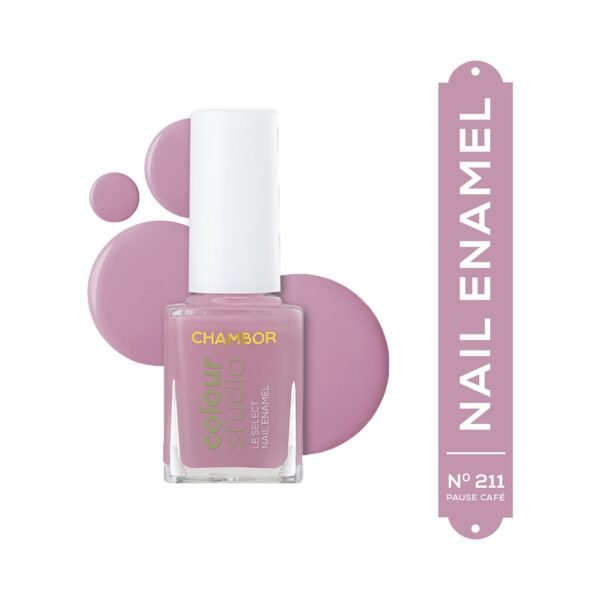 Chambor Colour Studio Nail Enamel,211 Pause Cafe 10ml