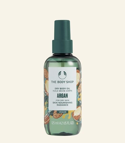 The Body Shop Wild Argan Nourishing Dry Body Oil 125ml
