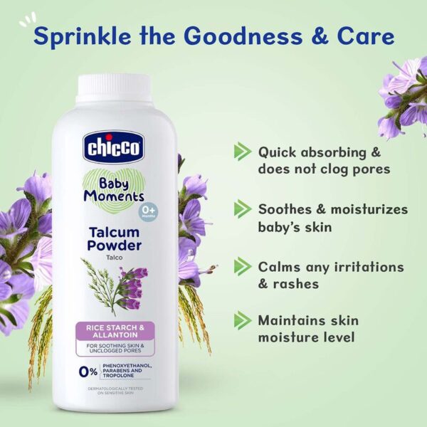 Chicco Baby Talcum Powder 75g