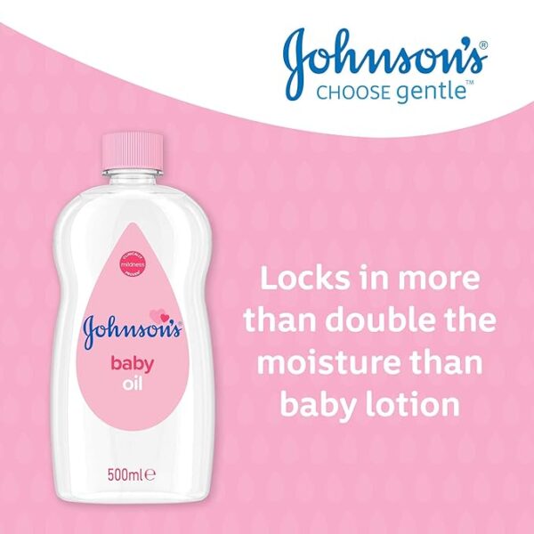 Johnson's Baby Oil Pure & gentle daily care 500ml