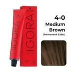 Schwarzkopf Igora Royal Hair Color, 4-0 Medium Brown 60ml