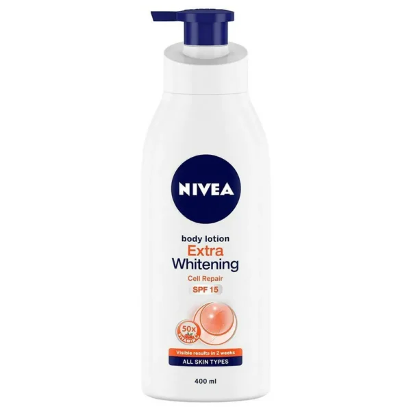 Nivea Extra Whitening Cell Repair SPF 15 Body Lotion 400ml