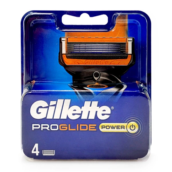 Gillette Pro Glide Power Razor Blades, pack of 4