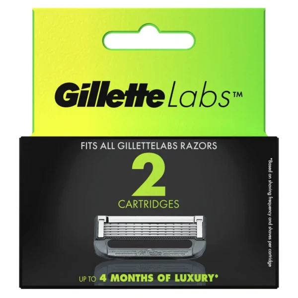 Gillette Labs Shaving Blades for Men- 2 Cartridges