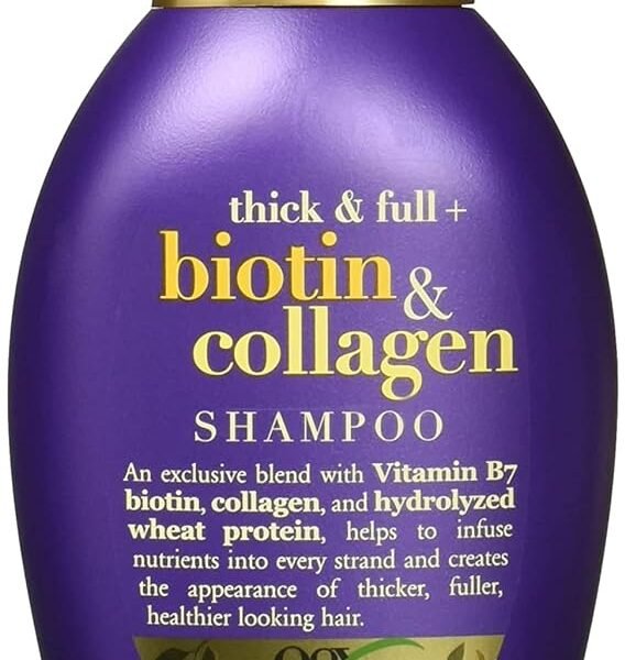 ogx biotin & collagen shampoo thick & full