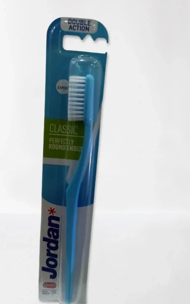 Jordan Double Action Classic Perfectly Round Ended Tooth Brush