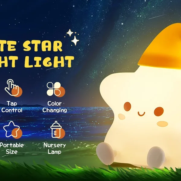 night light for kids ,night lamp for kids ,silicone night for kids ,toy night light for kids