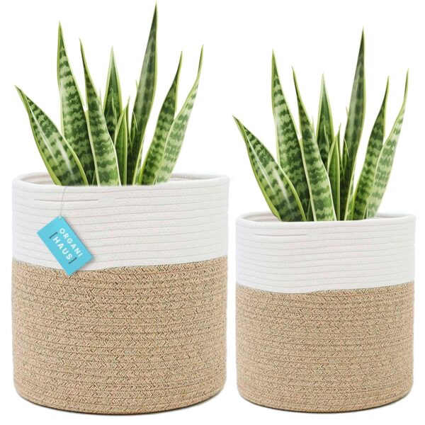 2-Pack indoor flor Basket Set