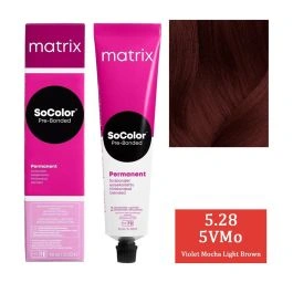 Matrix SOCOLOR 5.28 5VMo (Violet Mocha Light Brown)