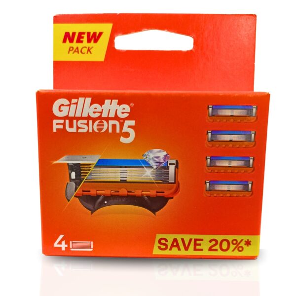 Gillette 4-Piece Razor Blades Cartridge for Men Grooming