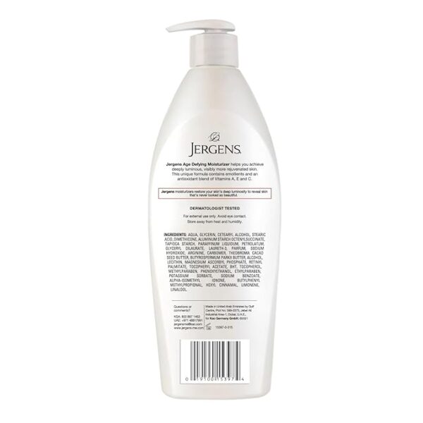 Jergens Age Defying Multi-Vitamin Body And Hand Moisturizer 600ml