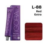 Schwarzkopf Igora Royal Hair Color, L-88 Red Extra, 60ml
