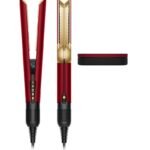 Dyson Airstrait™ straightener (Red velvet and gold)