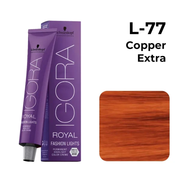 Schwarzkopf Igora Royal L-77 Vibrant Hair Color