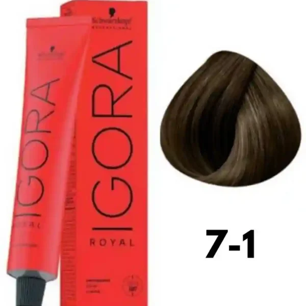 Igora Royal 7-1 Medium Blonde Schwarzkopf Professional