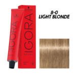 Schwarzkopf Igora Royal Hair Color 60ml 8-0 Light Blonde