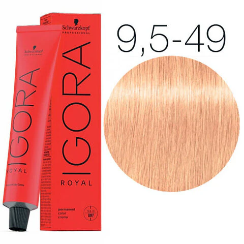 Schwarzkopf Professional Igora Royal Naturals: 9,5-49 Pastel Nude