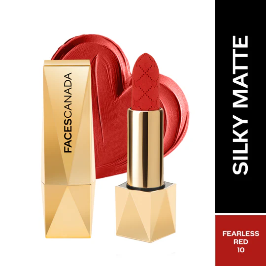 Comfy Silk Obsession Lipstick ( Faces Canada - Fearless Red 10)