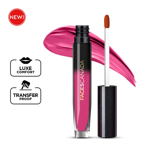 Comfy Silk Liquid Lipstick (Vivify Pink 07-Faces Canada)