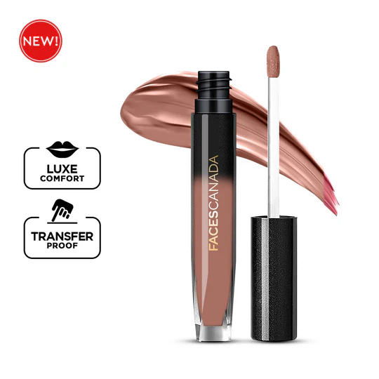 Comfy Silk Liquid Lipstick (Faces Canada-Lunar Brown 11)