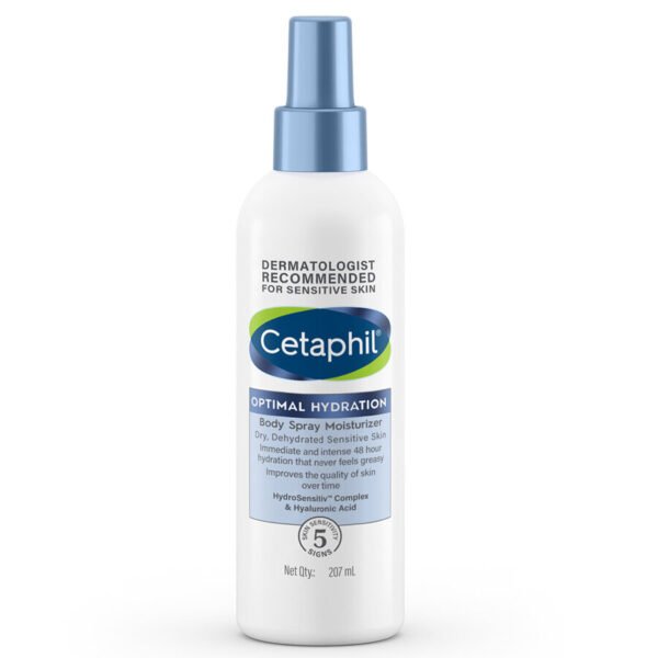 Cetaphil Optimal Hydration Body Spray for Dry Skin