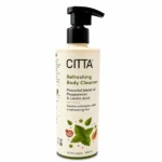 CITTA Exfoliating Body Wash Peppermint Shower Gel