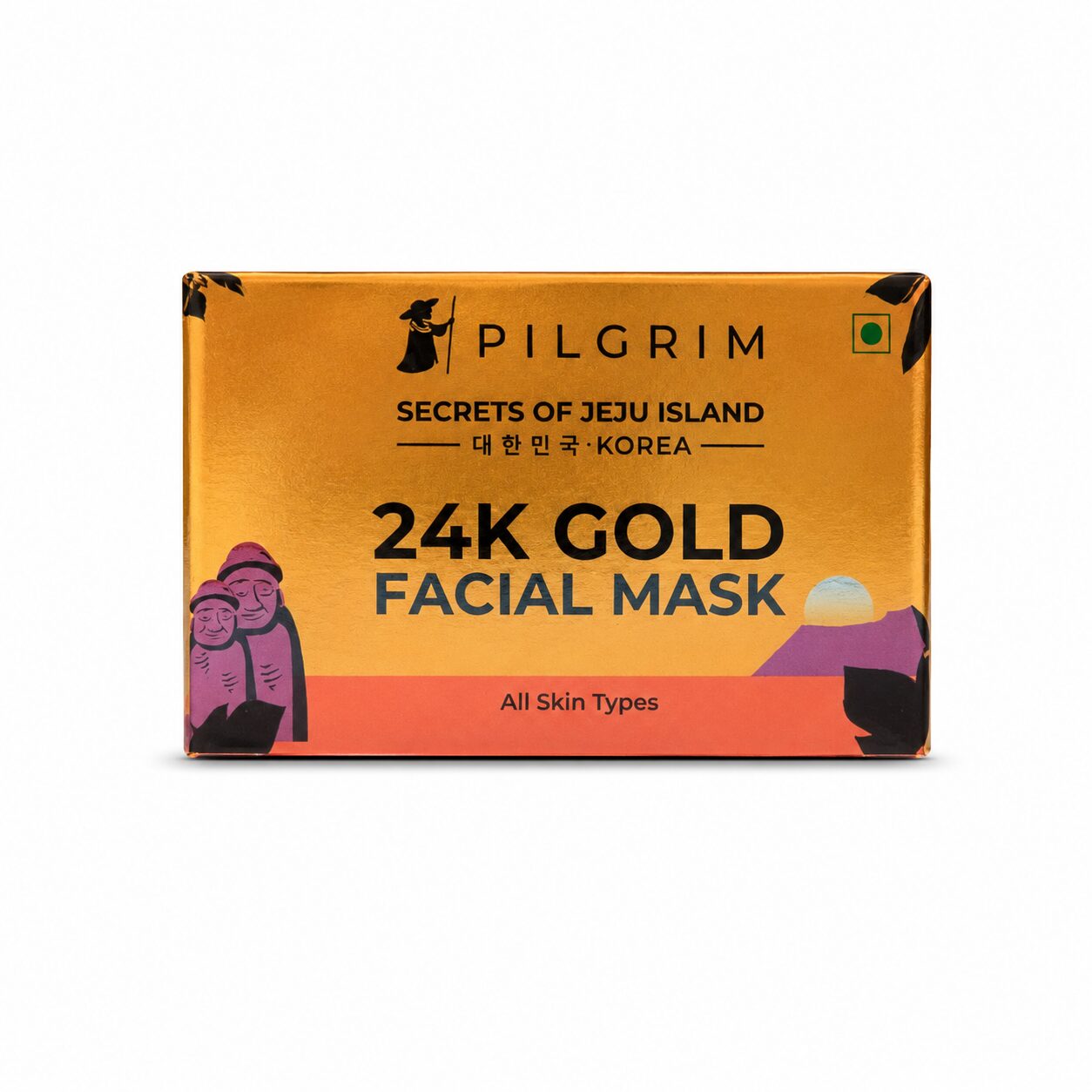 pilgrim-24k-gold-facial-mask-50gm Pilgrim 24K Gold Facial Mask - Image 1