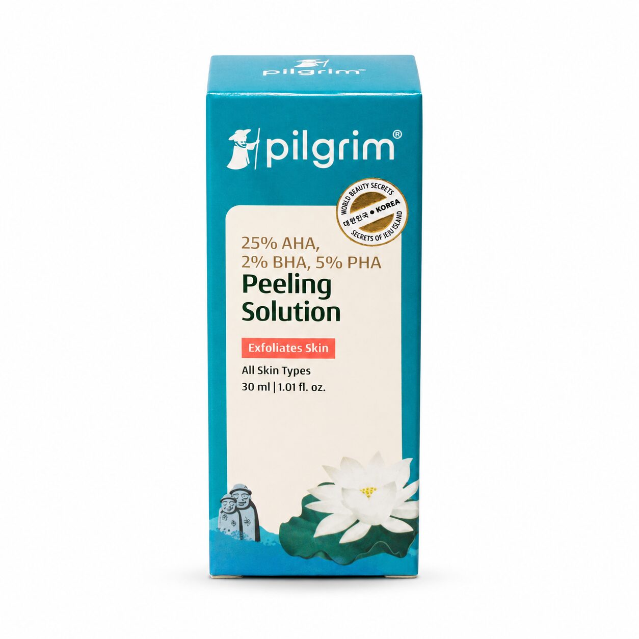 pilgrim-25-aha-2-bha-5-pha-peeling-solution Pilgrim 25% AHA + 2% BHA + 5% PHA Peeling Solution - Image 1