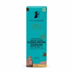 Pilgrim White Lotus Sunscreen Serum SPF 50 PA+++ with Hyaluronic Acid & Cica